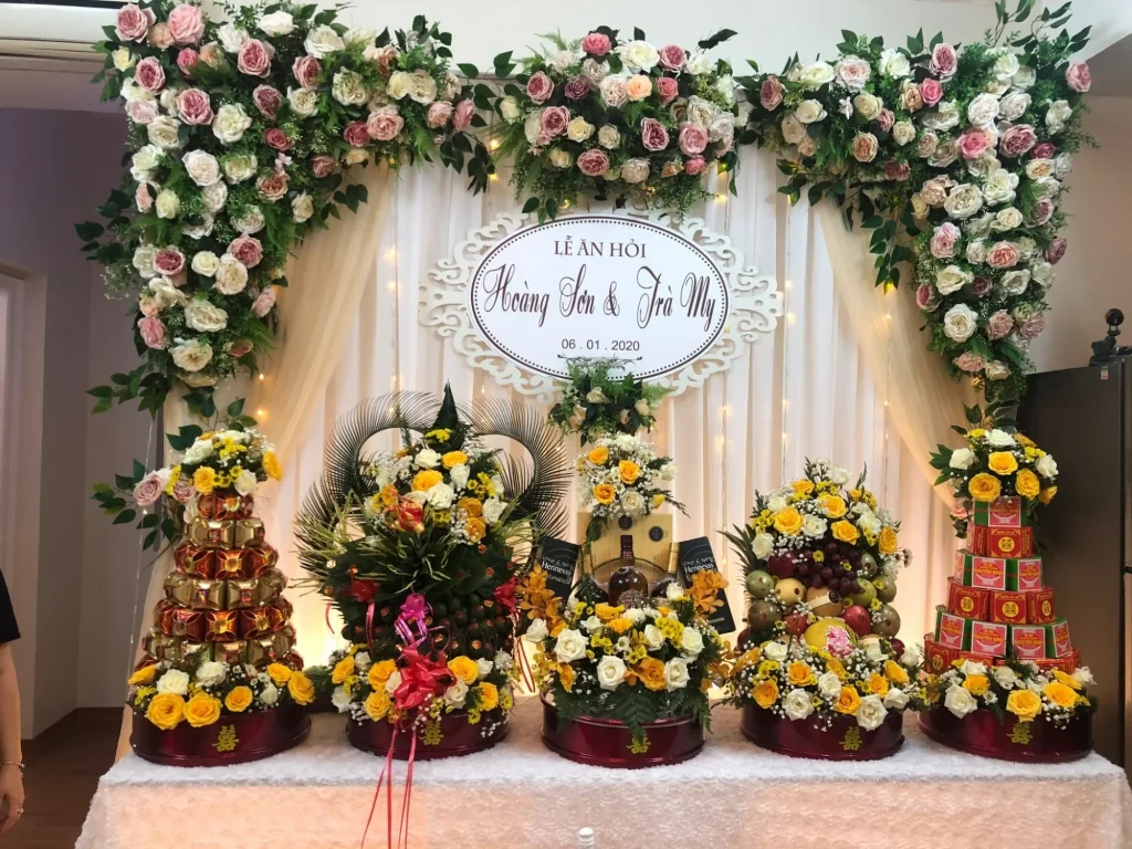 Các lễ vật cần có trong lễ ăn hỏi truyền thống