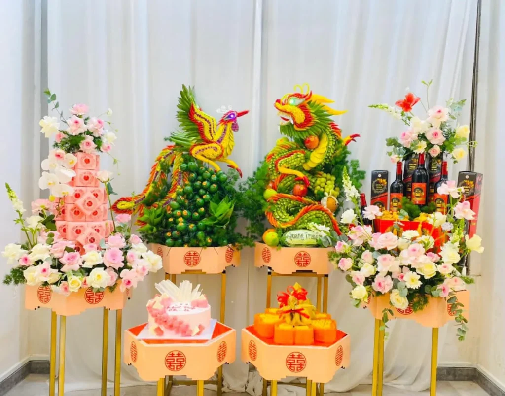 Ý Nghĩa Tinh Thần Của Mâm Quả Đám Hỏi