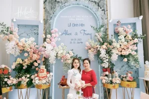 Mẫu phông cưới đẹp hiện đại? Top xu hướng trang trí tiệc cưới không thể bỏ qua