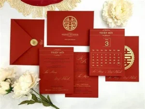 Mẫu Thiệp Mời Đơn Giản Mà Sang Trọng: Gửi Gắm Tinh Tế, Đẳng Cấp Ngày Cưới